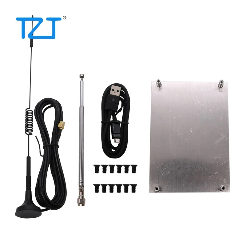 TZT PortaPack + HackRF One SDR + metalowa obudowa + 10M 0.5ppm TXCO + zestaw oprogramowania układowego spustoszenia