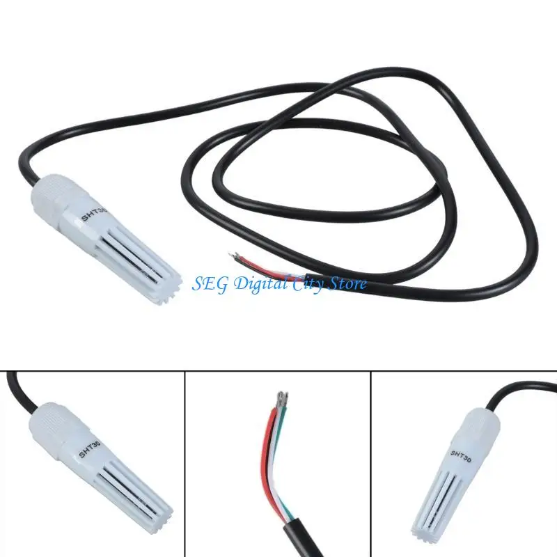 

U75B Temperatures and Humidity Sensors Transmitters Collector Module Waterproof High Temperatures Resistant Probe for Industrial