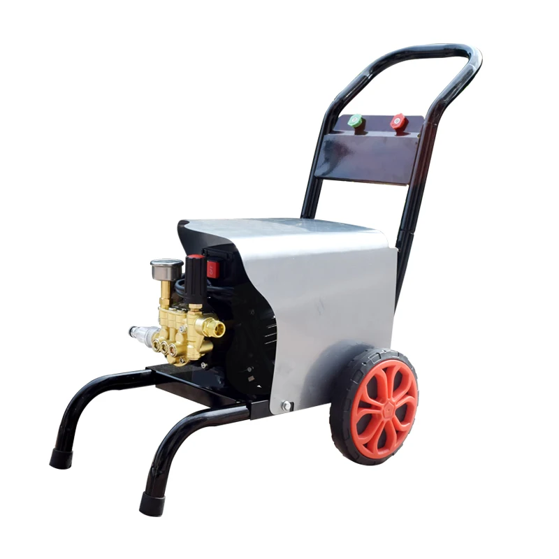 

Household and Commercial Car Wash Floor 110-300 bar High-efficiency Hand Pushed High-pressure Cleaning Machine