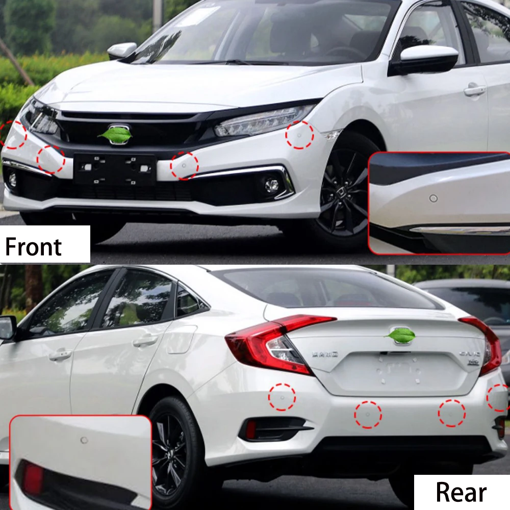 ZJCGO Original Car OEM Parking Sensor Assistance Backup Radar Buzzer System For Honda Civic 10 Mk10 FC FK 2016~2021