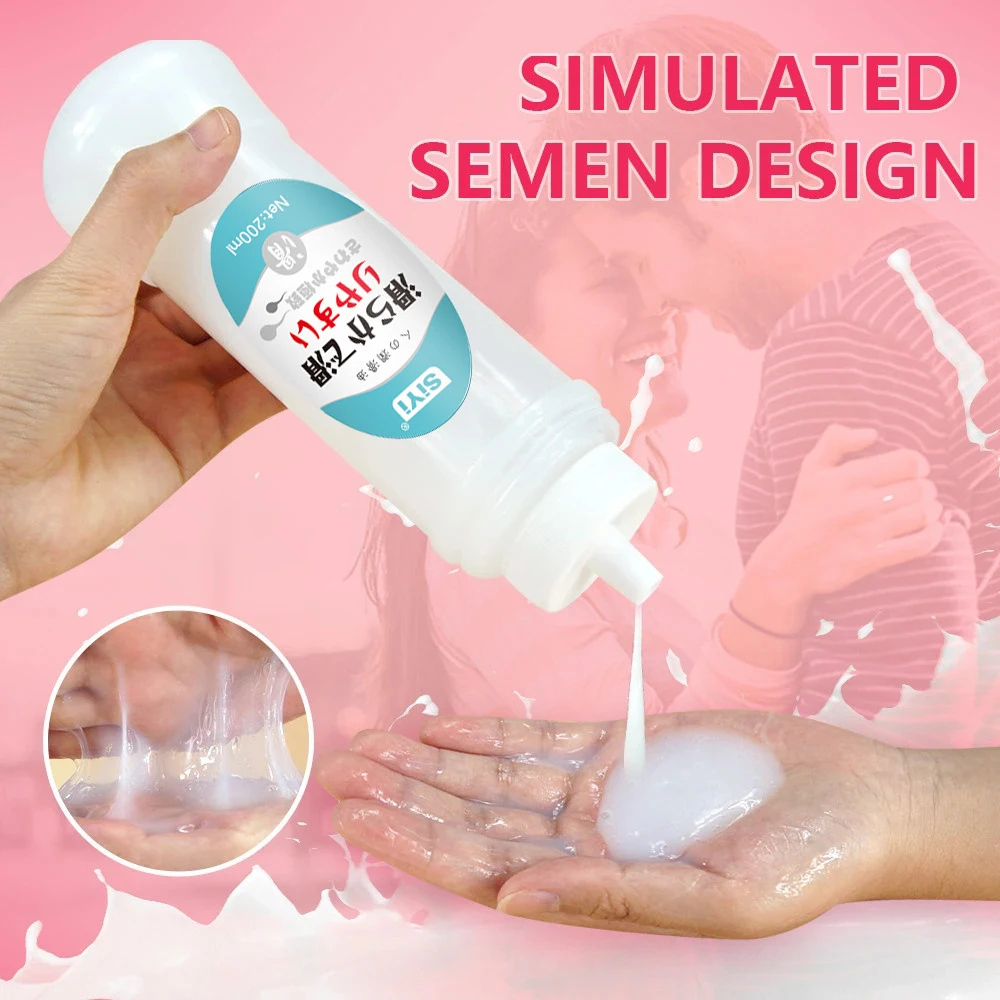 200ML Lubricant Semen Viscous Lube For Couples Oil Lubrication Intact Goods Body Oil Coolant