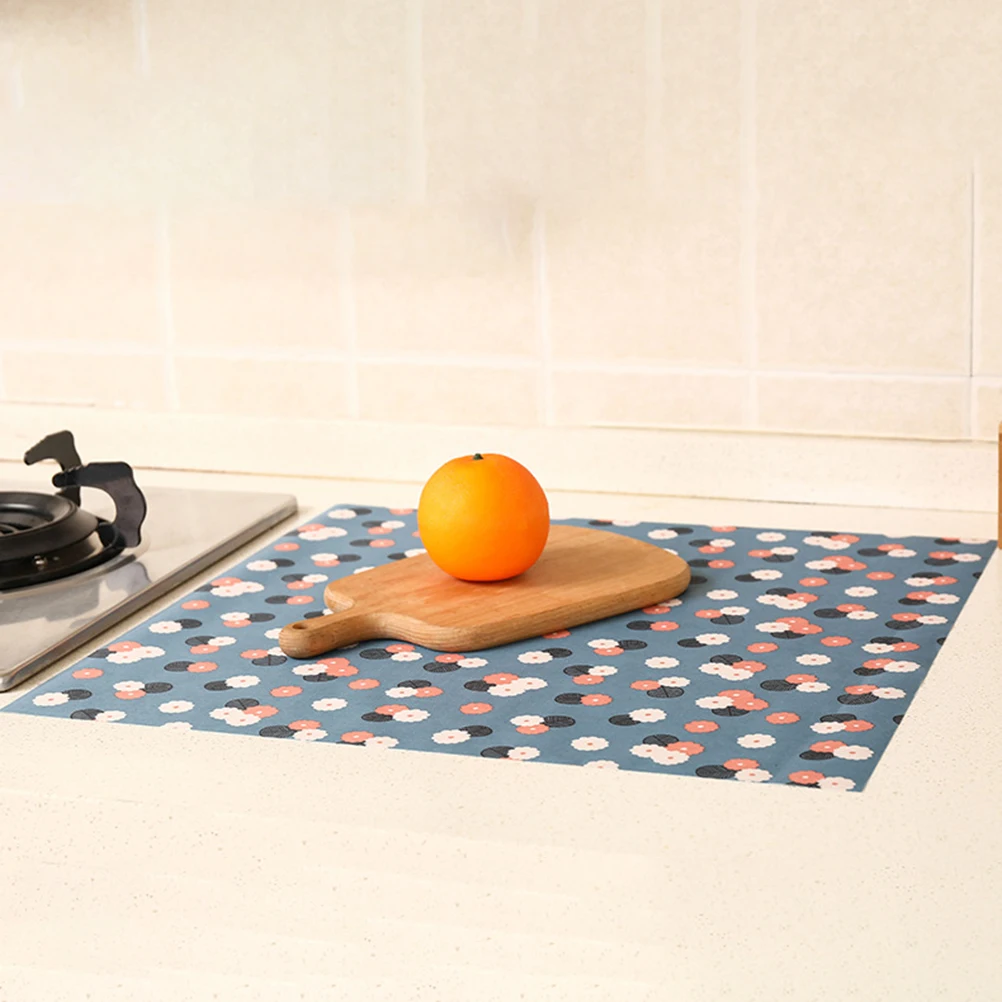 

Pad Kitchen Cabinet Liner Multi purpose Mats Detachable White Cuttable Pads Anti oil Water Heat