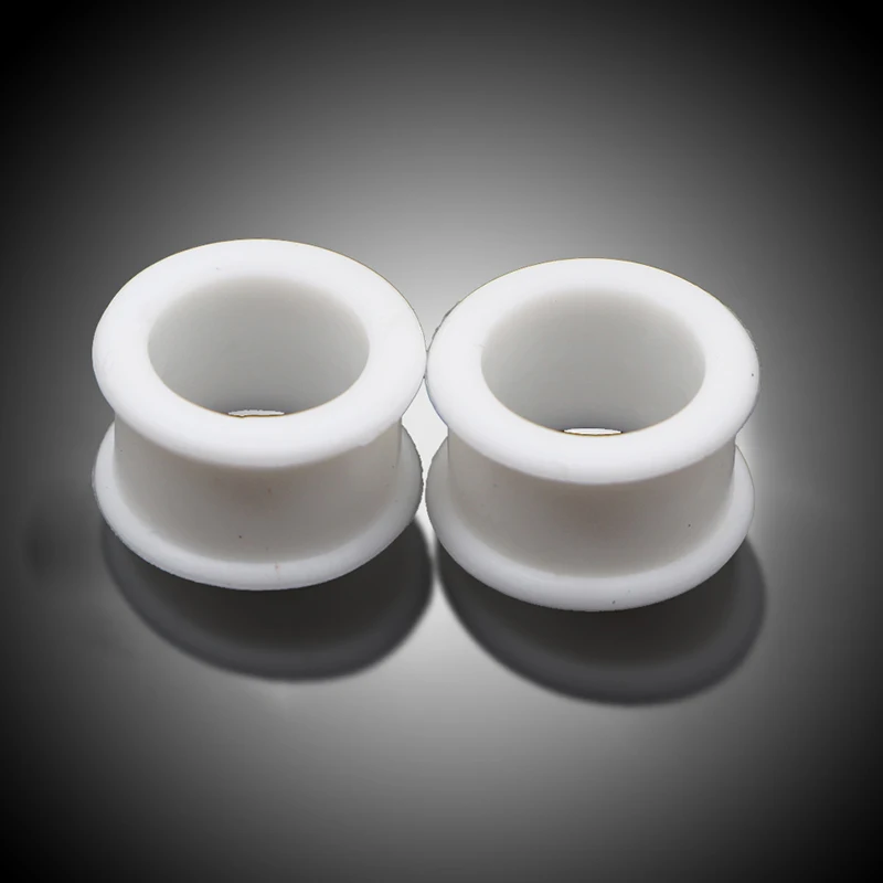 3-38mm Big Size Hollow Silicone Flexible Double Flared Flesh Ear Tunnel Plugs Phimosis Stretcher Rings Kit Gauge Expander