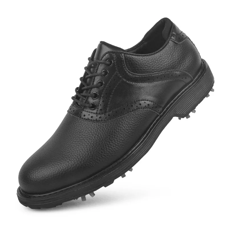 

2025 Hot Golf Shoes for Men Designer Gym Sneakers Mens Comfortable Leather Golf Training Shoes Man Anti Slip Spikes Golf Shoe
