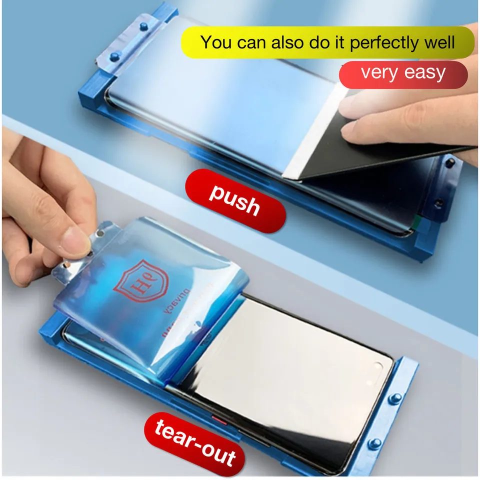 3 Piezas Película de Hidrogel Cerámica Para Samsung Galaxy S24 S23 Ultra S22 S21 S20 S10 S9 S8+ Note 8 9 10+ 20 Kit de Instalación de Protector de Pantalla 2