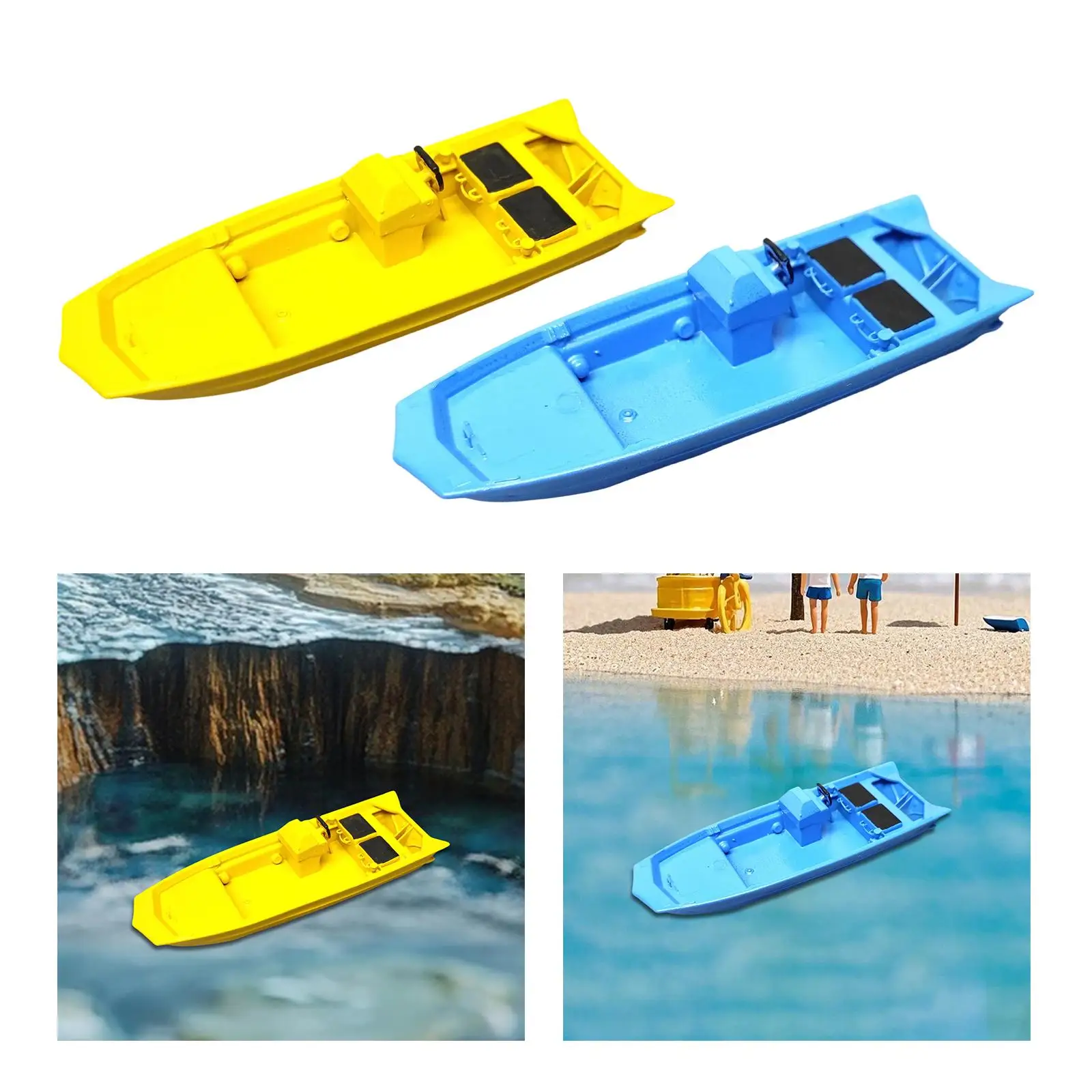 

Миниатюрная модель рыболовной лодки в средиземноморском стиле, масштаб 1/64, из смолы, для диорам и сказочных садов