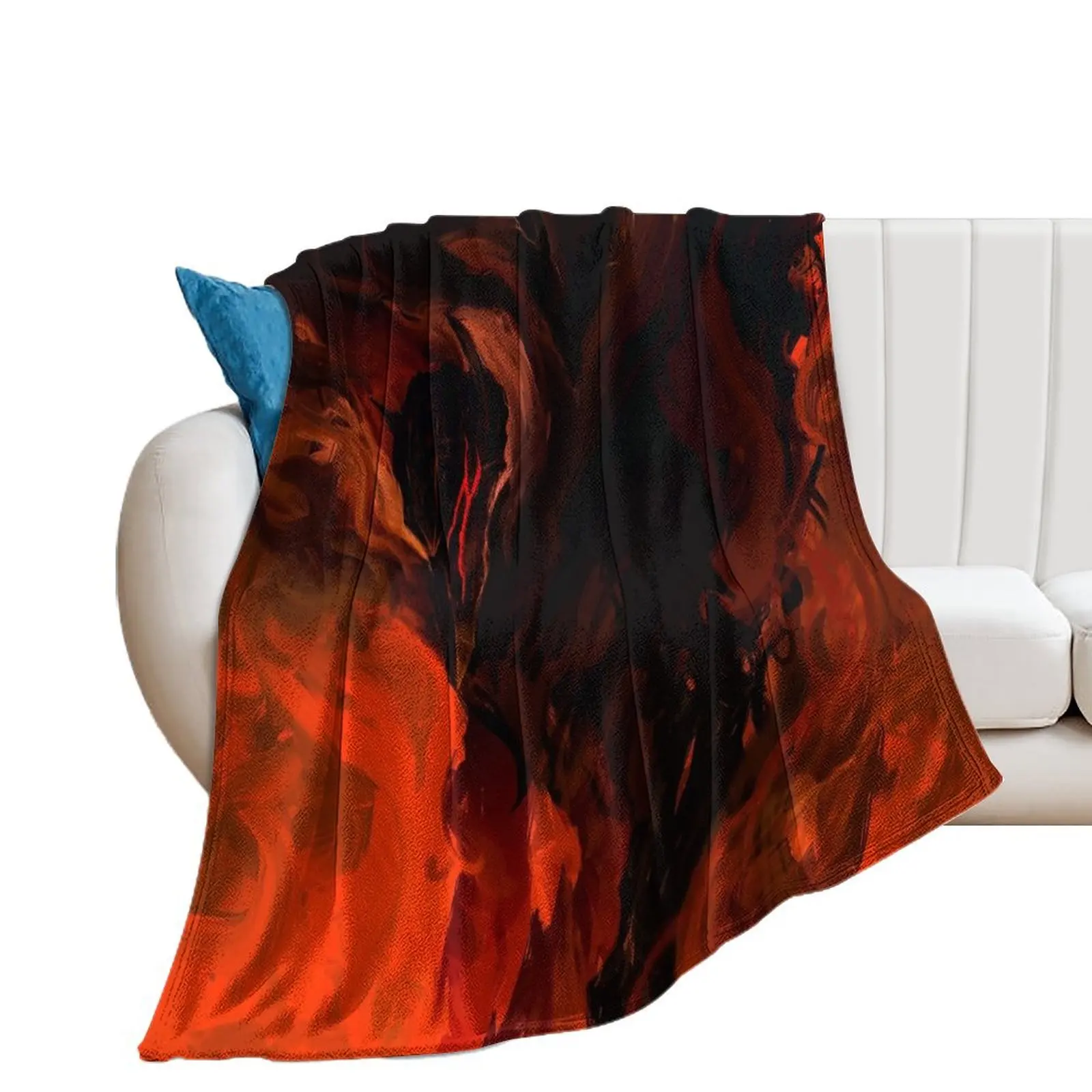 Inferno Throw Blanket halloween Heavy Decorative Beds Blankets