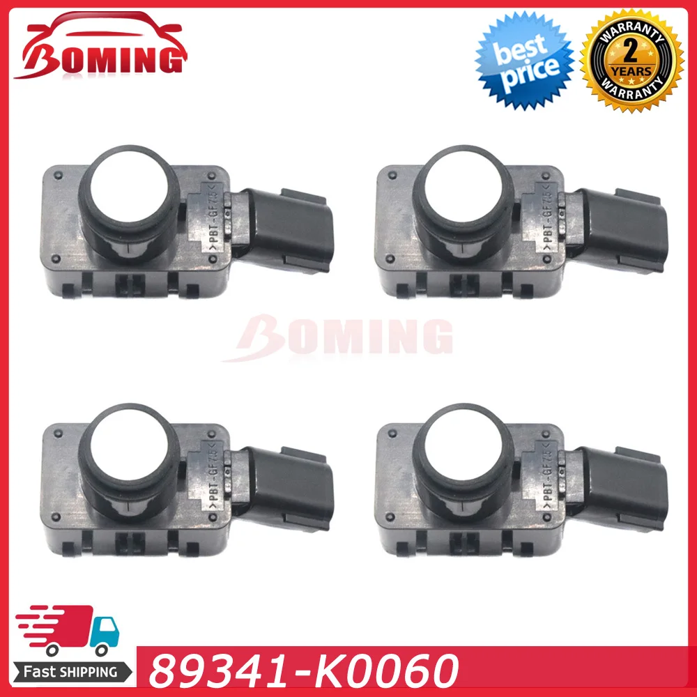 

4pcs/lot White Car PDC Parking Sensor 89341-K0060 For Toyota Camry Sienna Venza 2020-2021 89341K0060 89341 K0060