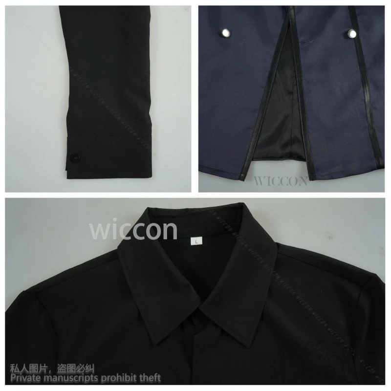 أنيمي 86 ثمانية وثمانون تأثيري Shinei Nouzen زي وسيم الشرير فرسان الجندي DK موحدة معطف حزام التعادل الباروكات مجموعة مخصصة