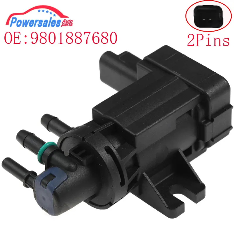 Nowy samochodowy elektromagnetyczny zawór ciśnieniowy turbo do Citroen Ford do Peugeot 1.6 2.0 9801887680 9665886280 9674091680 9674084680   1618QQ