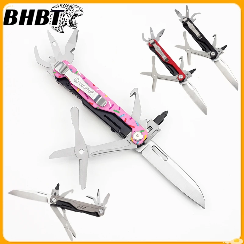

BHBT 18 в 1, складной многофункциональный инструмент, портативный многофункциональный комбинированный инструмент, складные ножницы, EDC, уличное оборудование