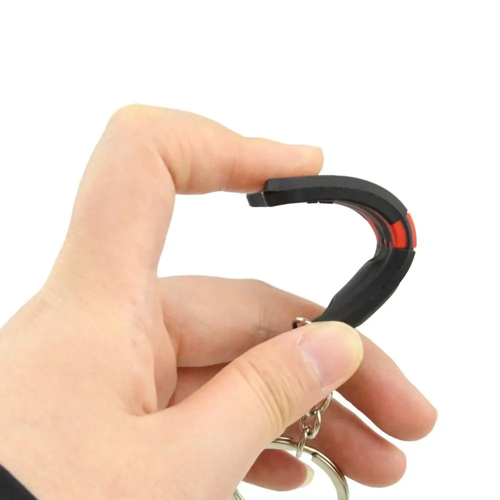 Silicone Steel Diving Fin Key Chain Key Holder Surfing Sailing Flippers Key Chain Mini Pendant Diving Keyring Diver Gift