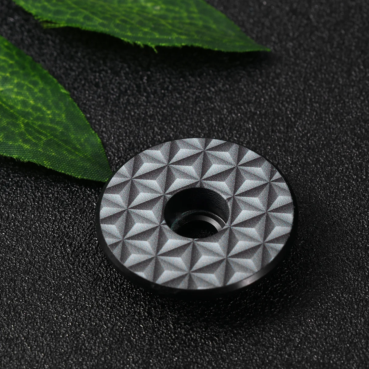 

Aluminum Alloy Bicycle Bowl Cover High Strength Lightweight Front Fork Headset Cap For Mountain Road Bike Bowl Cover Headset Cap