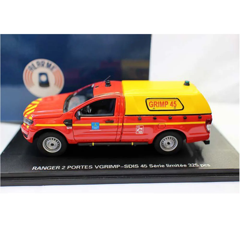 

3 Color! 1/43 Resin Model Car D-Max Ranger 2 Portes Vgrimp Sdis 45 Serie Limitee 325 Pcs Birthday Gift Toy Scene Matching