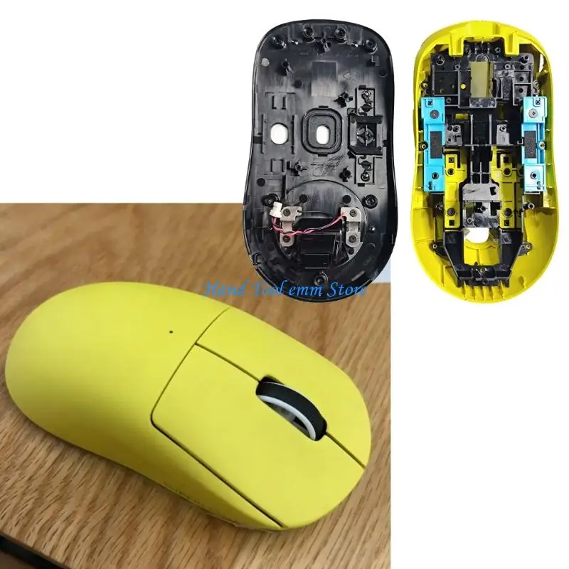 H37F Upgraded Mouse Protective Shell Wireless Mouses Replacement Outer Plastic Shell Repair Part for Logiteches Gpro