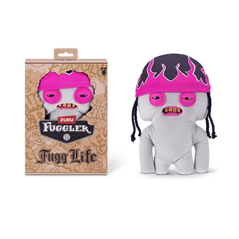 Fuggler Fugg Life Series Zachte pluche pop Hiphop Trend Tandenmonster Lelijk Kawaii Cartoon Student Kinderen Verjaardagscadeau Cool speelgoed