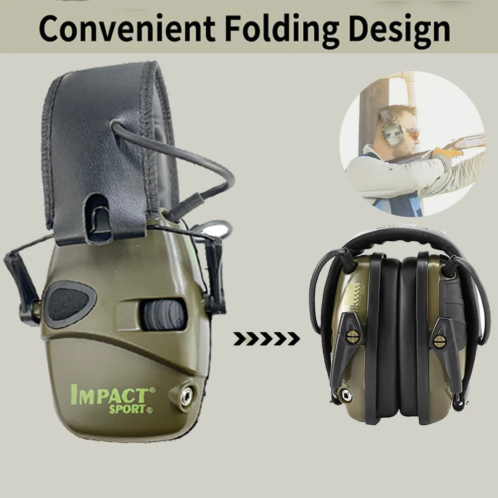

Tactical anti-noise Earmuff for Hunting shooting headphones Noise reduction Electronic Hearing Protective Ear Protection