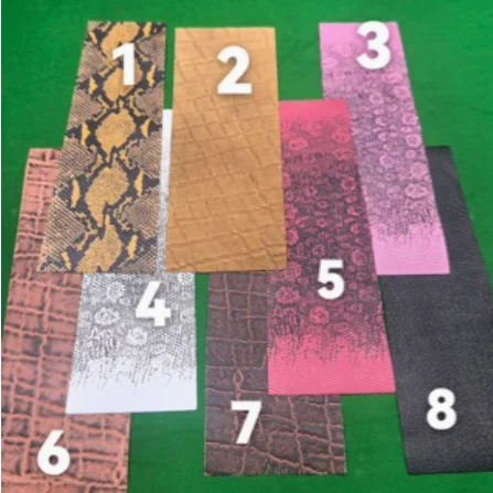 Top Grain Cowhide Adjustable Pool Cue Grip Wrap 33x12cm Non-Slip Sweat-Absorbent Billiard Cue Repair Customization Wholesale