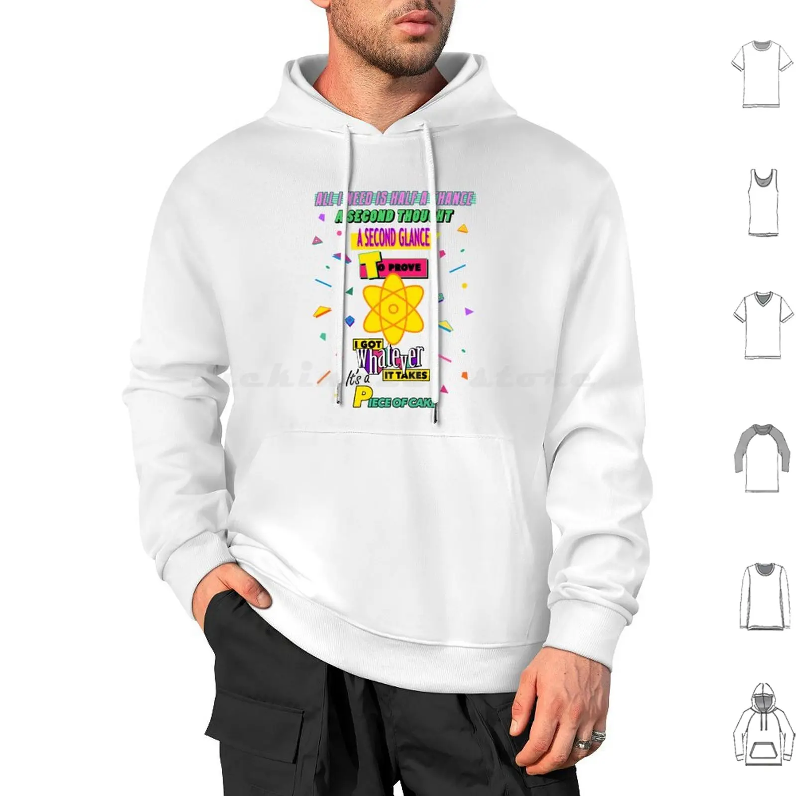 It's A Piece Of Cake Hoodie cotton Long Sleeve Stand Out 90 S Movies 90s Kid 90s Pop Culture 90s Tv 1990s Nostalgia Pj Pete