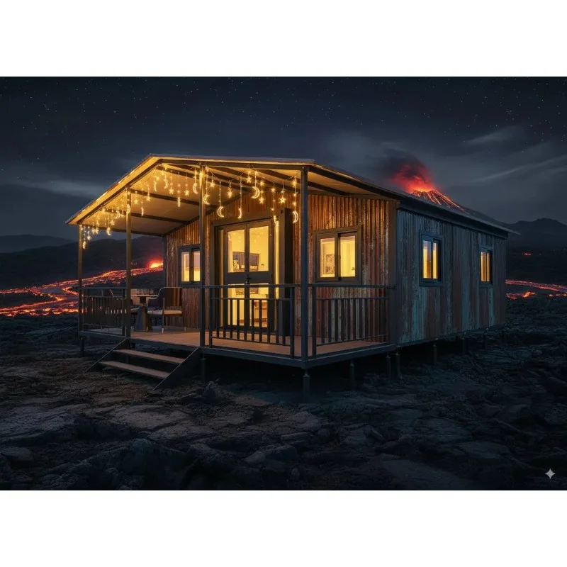 YG Customized Tiny House 20Ft 10Ft Competitive Price Double Wing Prefabricated Expandable Containerb home