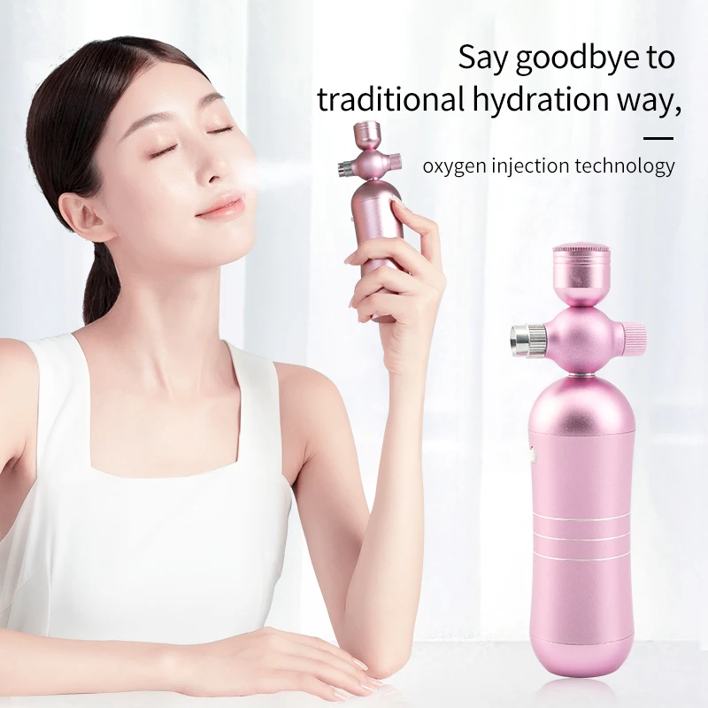 

Nano Mist Sprayer, Mini Facial Moisturizing Machine, Oxygen Jet Airbrush Gun, Hyperbaric Spray Hydrating Device