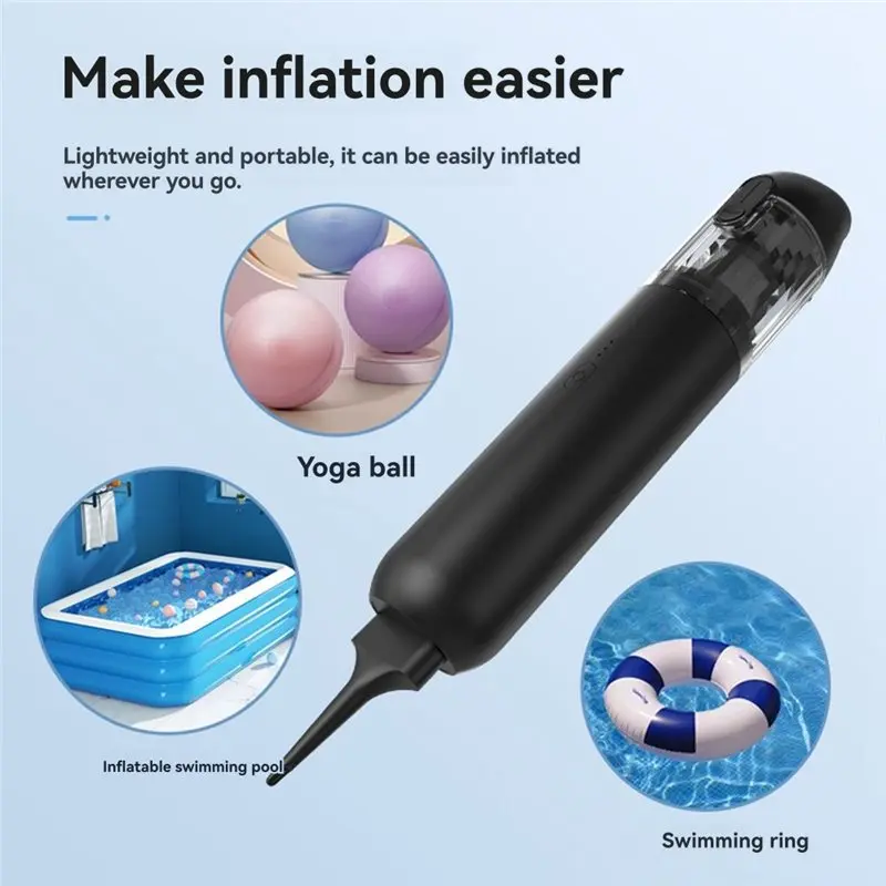 A84G-Wireless Charging Portable Vacuum Cleaner For Computer Keyboard And Car With Strong Suction And One-Button Dust Removal