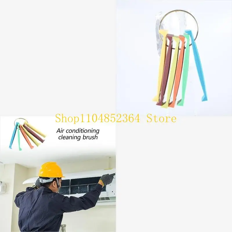 

652F Air Conditioner Fin Comb HVAC Condenser Brush Radiator Cleaning Repair Tool