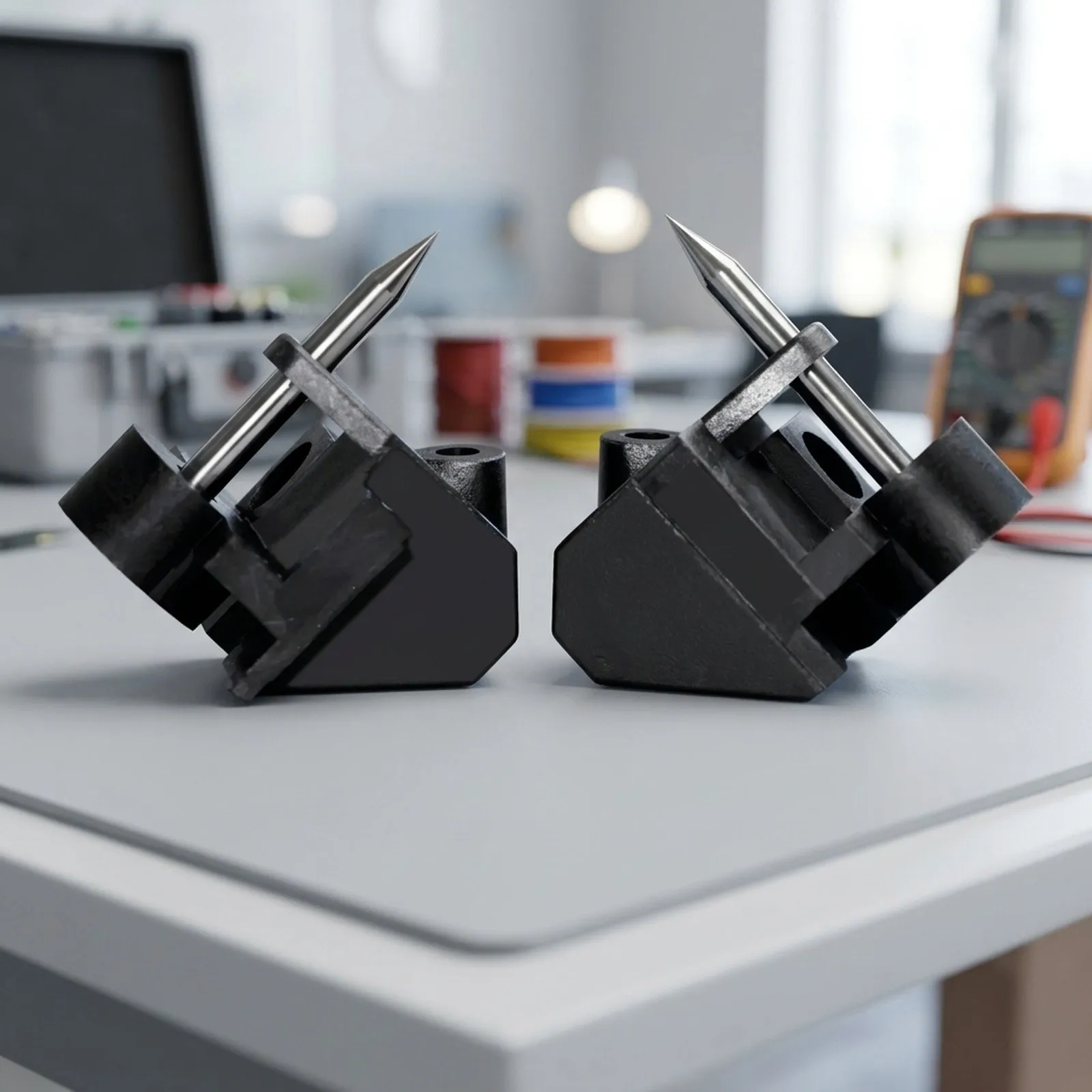 1 Pair Electrodes for Signal Fire AI-6A/6C/7C/8C/9/10 Optical Fiber for fusion Splicer Steel Fiber for optic Electrode Rod