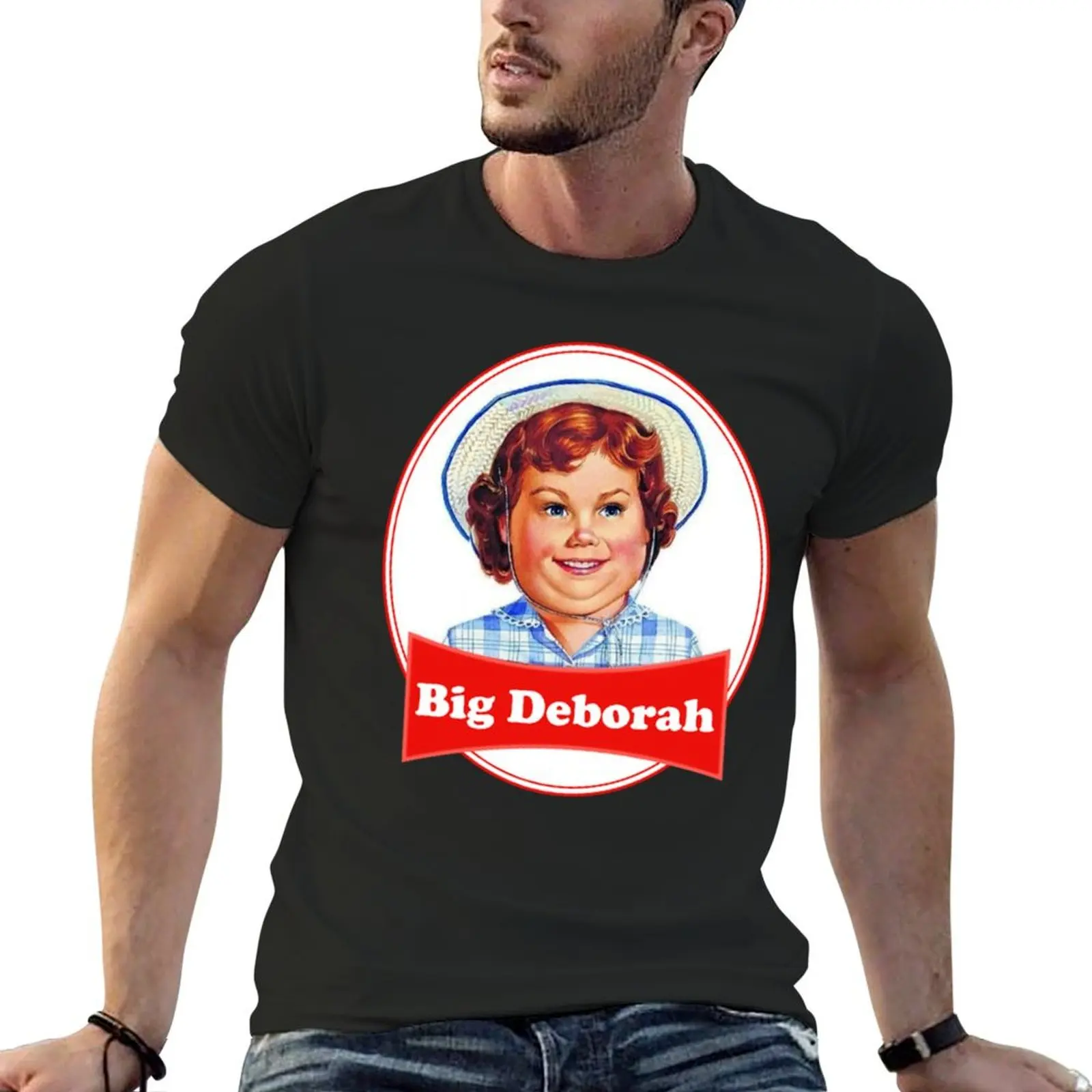 Big Deborah T-shirt summer tops plus sizes animal prinfor boys mens plain t shirts