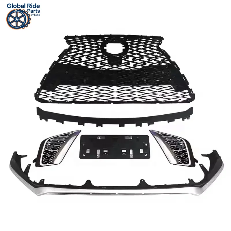 Подходит для Lexus NX200 NX200T NX300H NX300 NX350 Sport Lip Body Kit NX Передний бампер NX Решетка