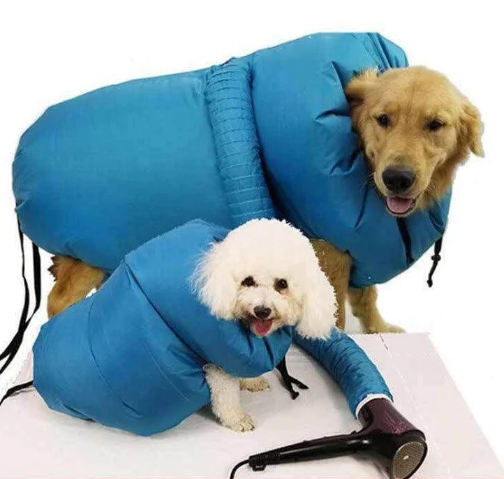 

Portable Super Absorbent Pet Bath Quick Drying Clothes Dogs Hair Dryer Anti Depilation Pet Drying Bag Warm Pet Drying Clothes