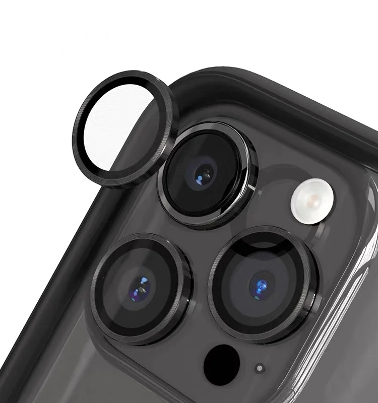 2-3Pcs Metal Lens Ring Protector Glass For IPhone 17 16 15 Pro Max Camera Lens Protector For IPhone 14 Pro Max Lens Film