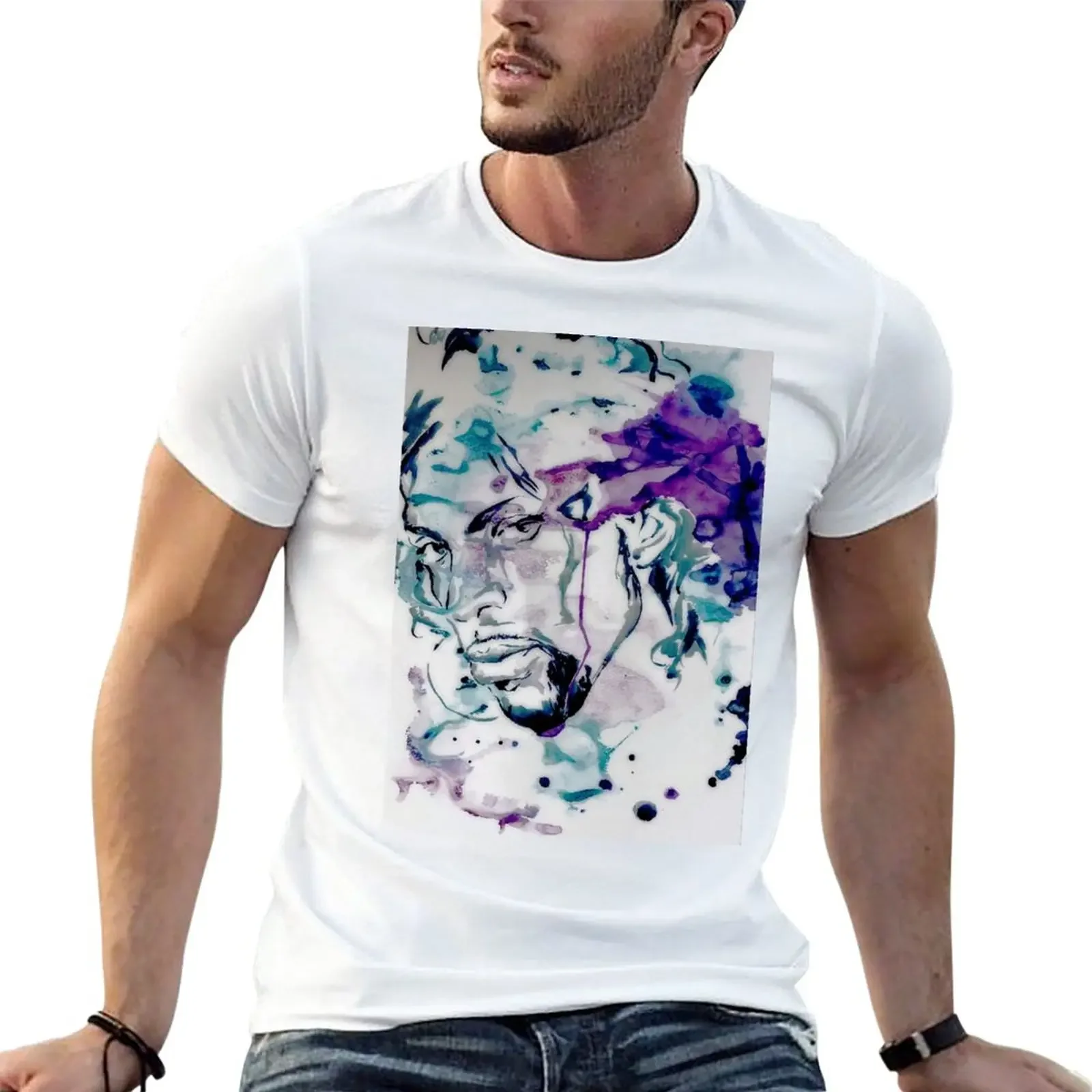 

New Avant-garde T-Shirt tops man clothes mens graphic t-shirts hip hop