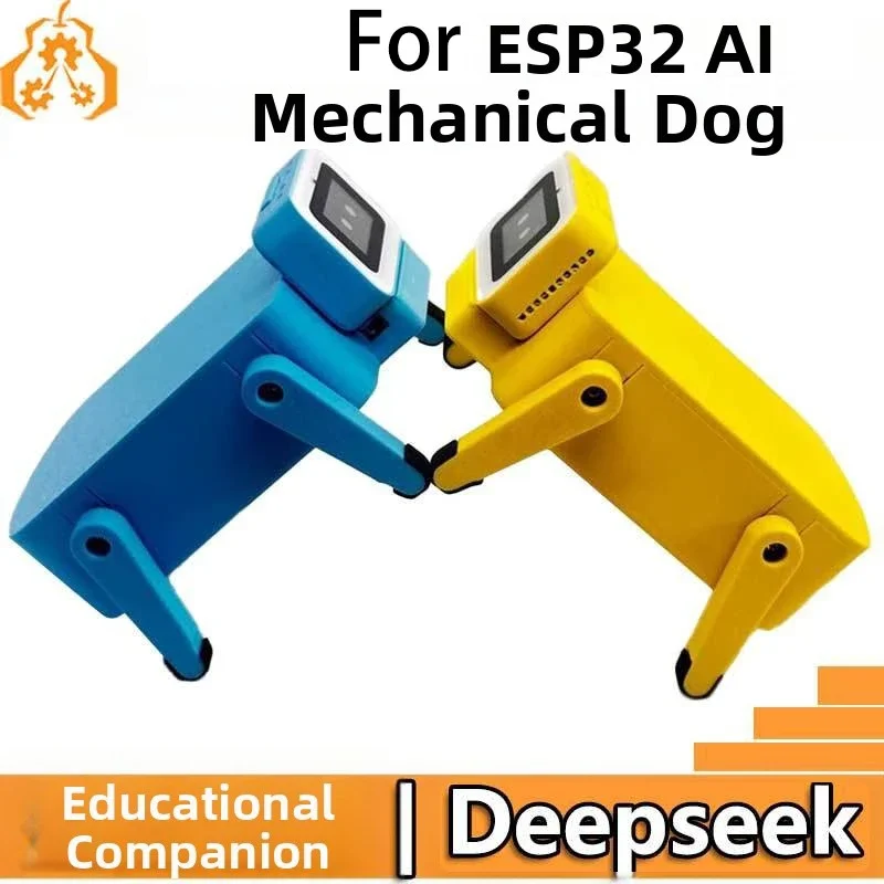 

Механический робот-собака для ESP32 с распознаванием и вибрацией с питанием от искусственного интеллекта и цветным экраном дисплея