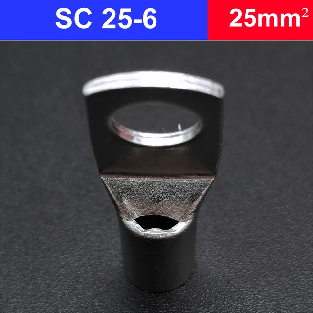 10 stks/partij 16 ~ 35mm2 Terminals Draad Lassen Kabel Connector Pak SC16-6 SC25-8 SC35-8