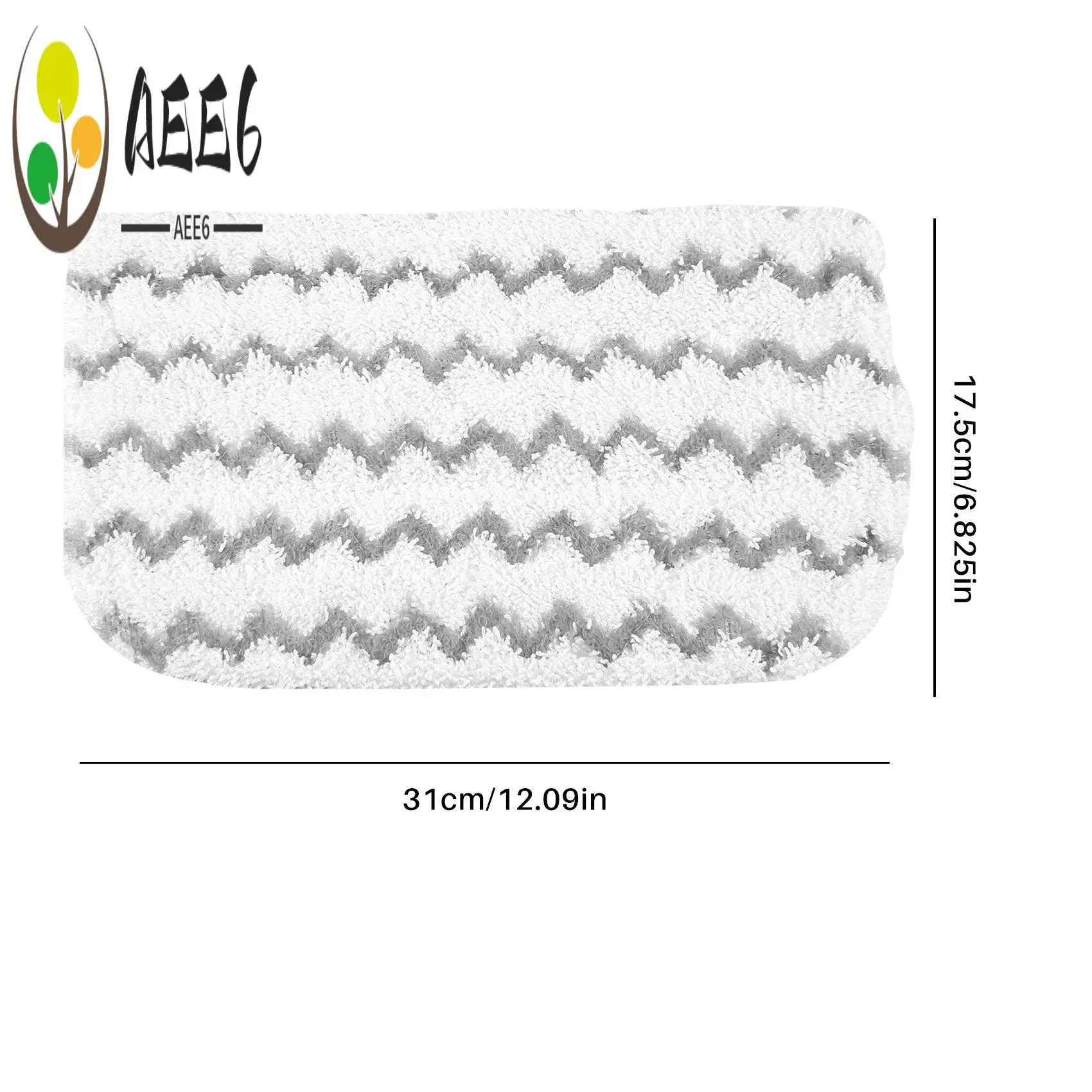 

AEE6-2 Pack Сменные подушечки для паровой швабры для паровой швабры Shark S1000 S1000A S1000C S1000WM S1001C Пылесосы