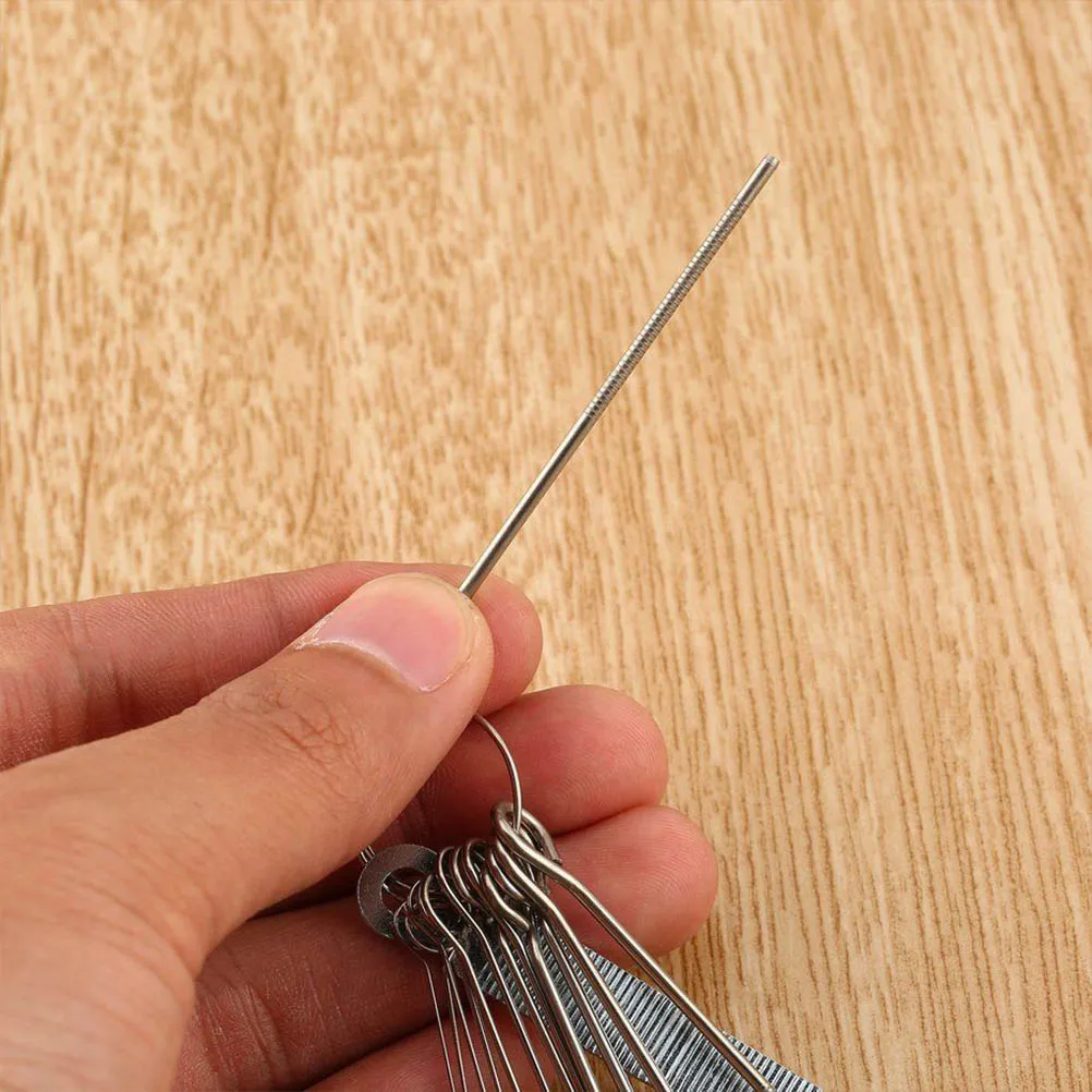 

10Pcs Guitar Nut File Alloy Luthier Tool Set Sandpaper Fret Wire Bass Bridge Saddle Fret File Tool