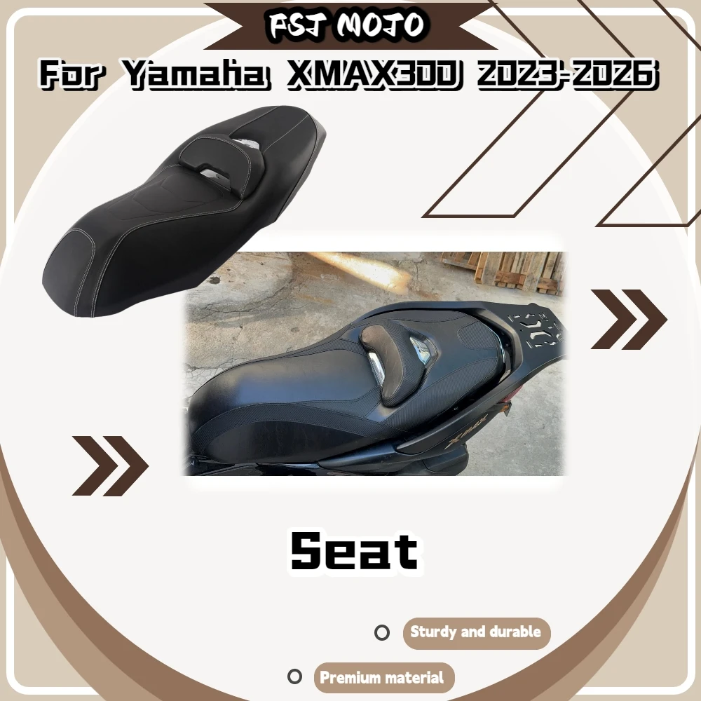 For Yamaha XMAX300 2023‑2026 Spanish‑Style Modified Cushion, Reduced Height Rider Saddle Mod Accessories