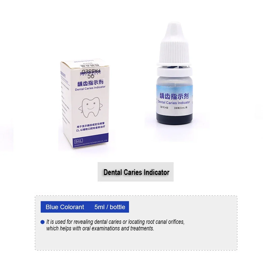 3Pcs Dental Plaque Indicator 5ml Regular Double Food Colorant Stain Dental Caries Disclosing Solution Oral Tooth Hygiene Checker