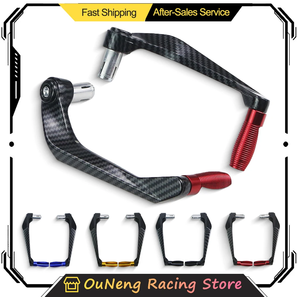 

Motorcycle Aluminum Alloy Handlebar Brake Clutch Lever Hand Guard Protector Modification Accessories Handguard