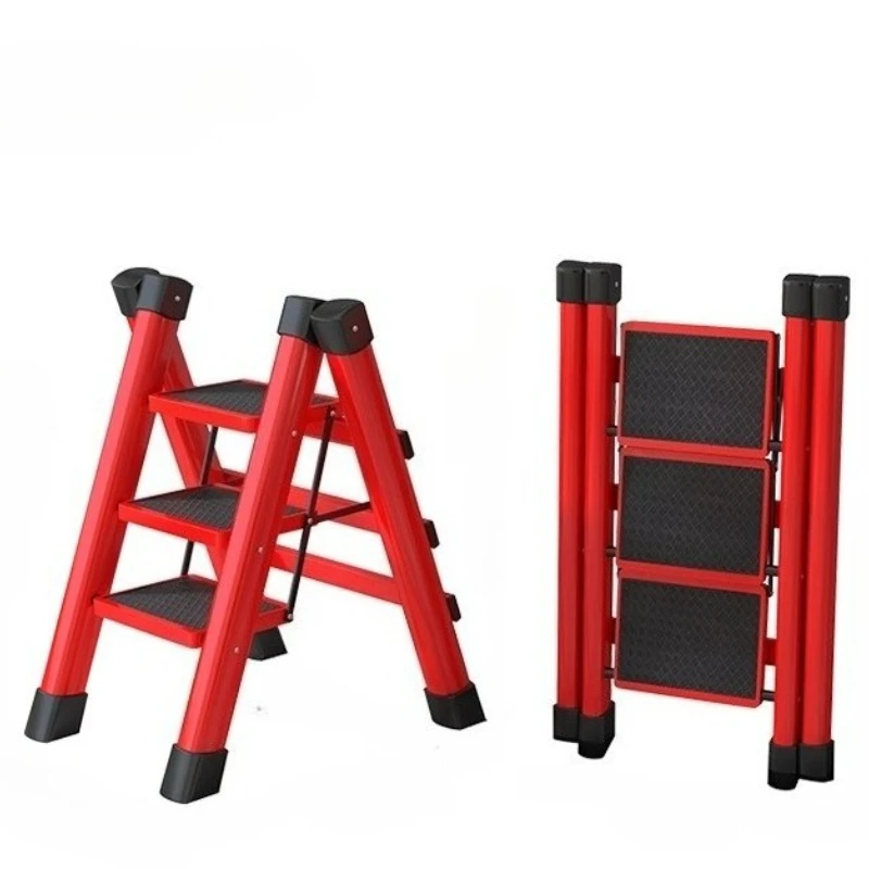 Herringbone ladder Household ladder Folding telescopic multifunctional indoor stairs Thickened climbing ladder Escalator