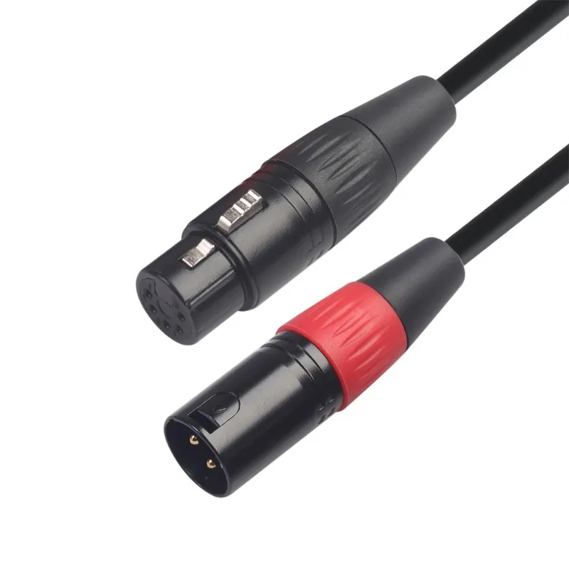 

1-15meters Canon XLR Three Core Revolving Five Core Female Camera Mixing Console Audio Adapter Cable