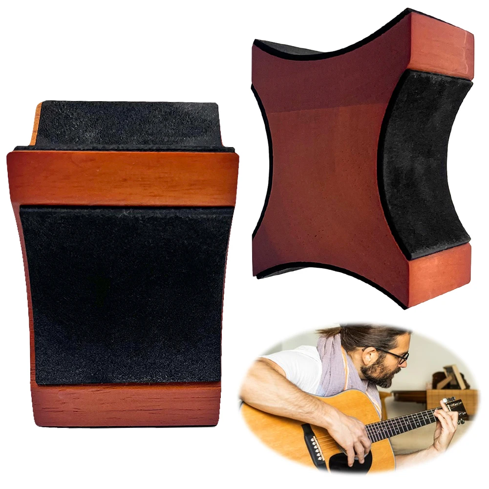 الغيتار الرقبة الراحة خشبية الغيتار وسادة داعمة سلسلة أداة حامل حامل للكهرباء الصوتية الغيتار باس القيثارة مندولين