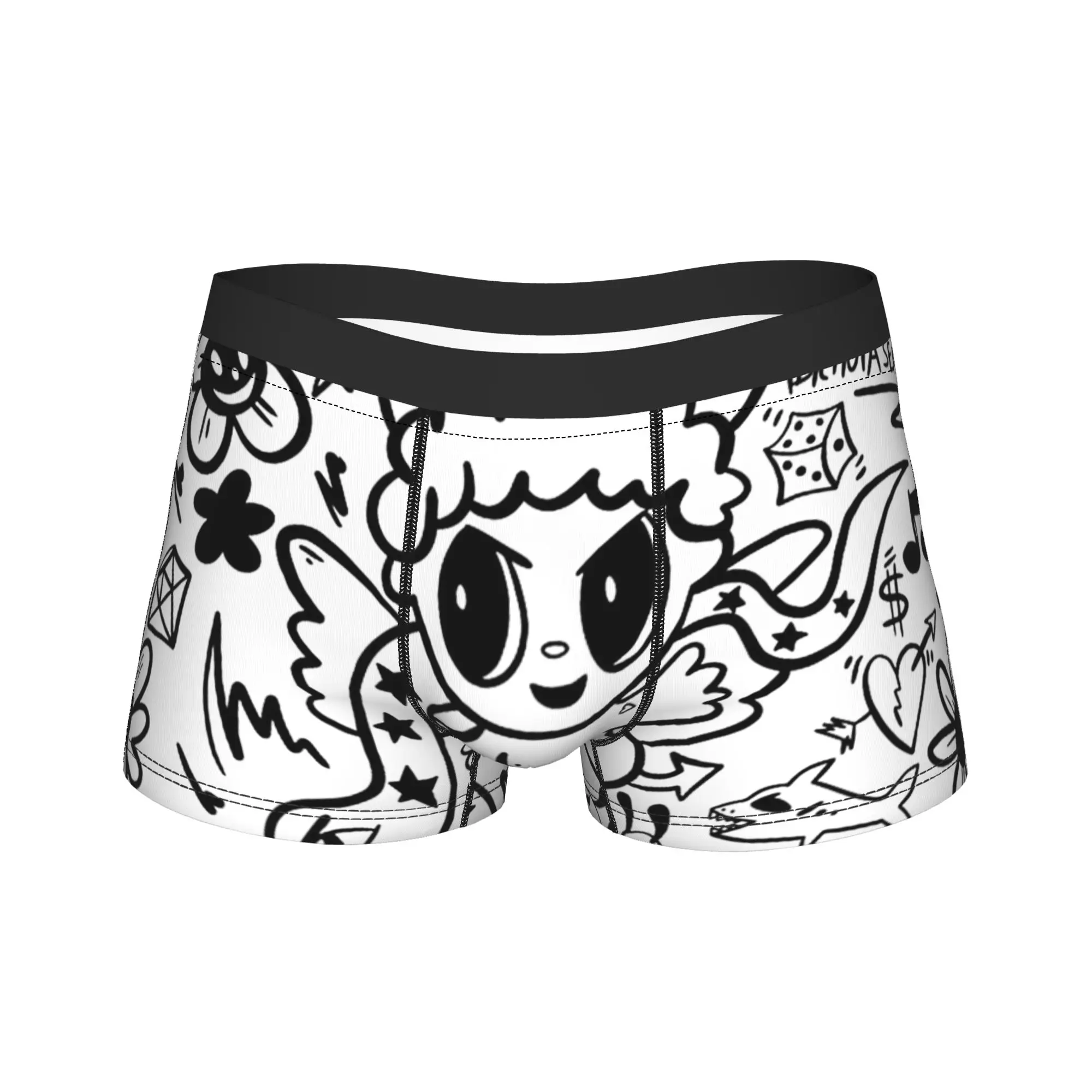 

Men Karol G Bichota Season Long Underwear Bichota Heart Humor Boxer Briefs Shorts Panties Male Breathable Underpants M-XXL