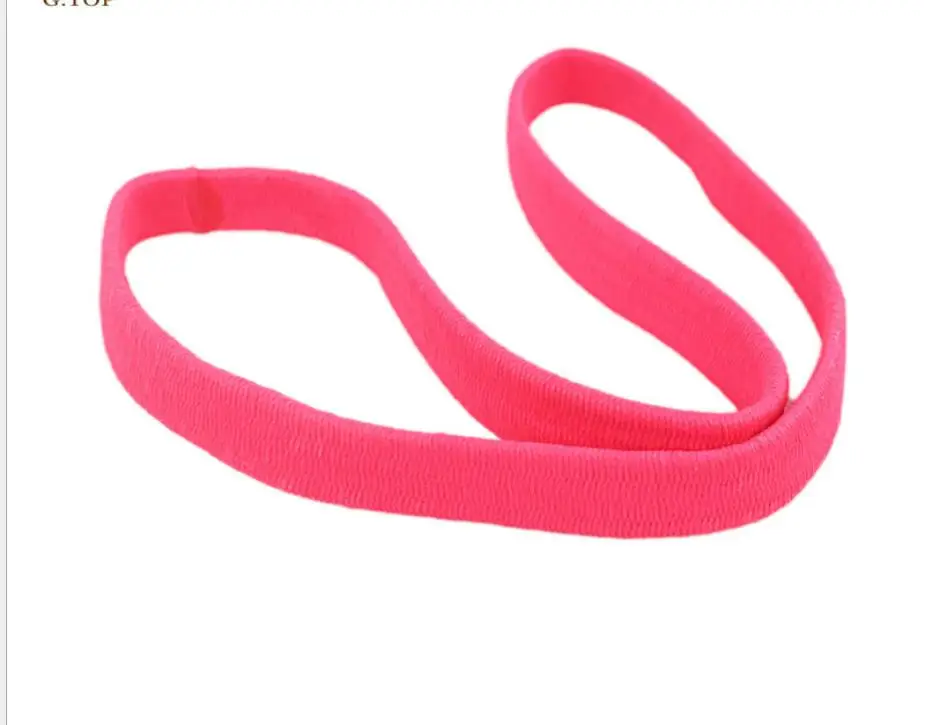 1CM Women Men Yoga Hair Bands Sports Headband Anti-slip Elastic Sweatband Football Yoga Running Biking Headba