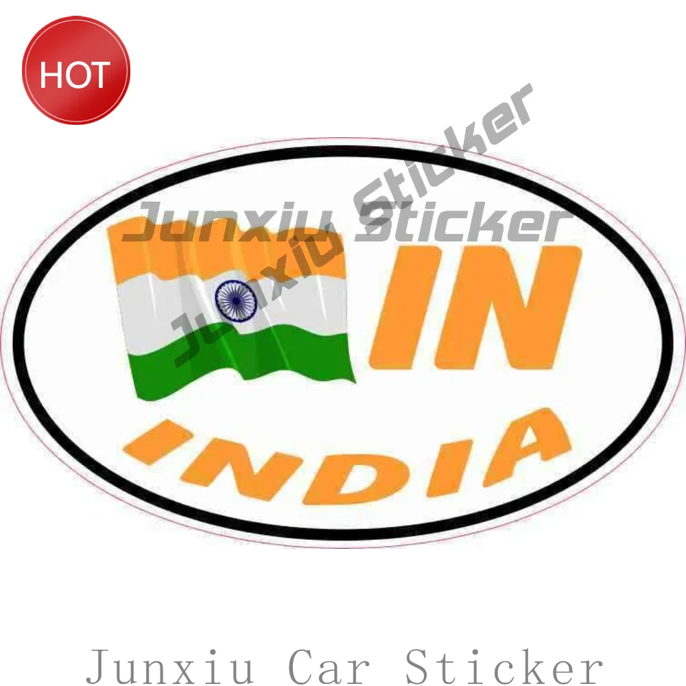 Travel Accessories India - Adesivo in vinile a forma ovale