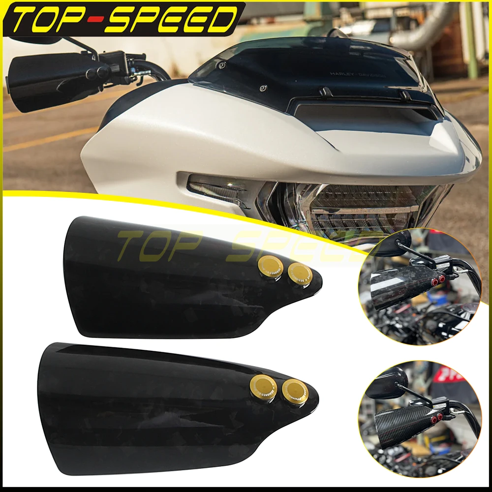 For Harley Touring CVO Road Glide FLTRXSE FLTRXSTSE 2024-2026 FLTRX Motorcycle Handlebar Handle Bar Guards Handguard Hand Shield