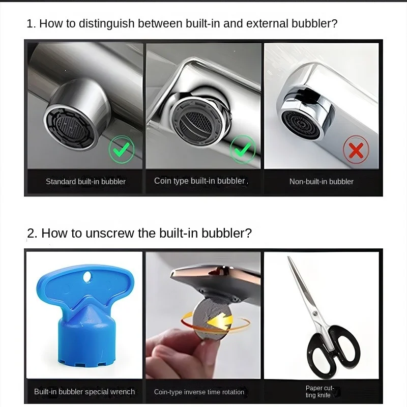 2 шт. разъемы G1/2 G3/4 к M22, кухонный встроенный аэратор, барботер, адаптер для водопроводного крана, соединения для крана, аксессуары для очистителя воды