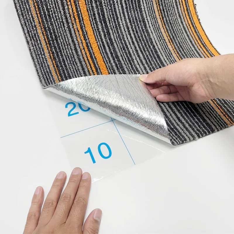 Self‑Adhesive Carpet Roll Non‑slip Floor Mat Freely Cuttable for Bedroom Living Room Bathroom Door Mats Stair Mats Pet Mats