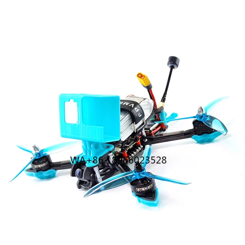 fpv carbon fiber frame mini fpv rc car with Caddx Ratel 2  6S battery use o3 vtx kit 7 FPV  accessories